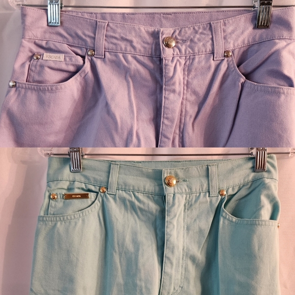 ESCADA Women’s Pants Cotton Blend Size 38 Bundle. 29.5" Waist US - Picture 3 of 12